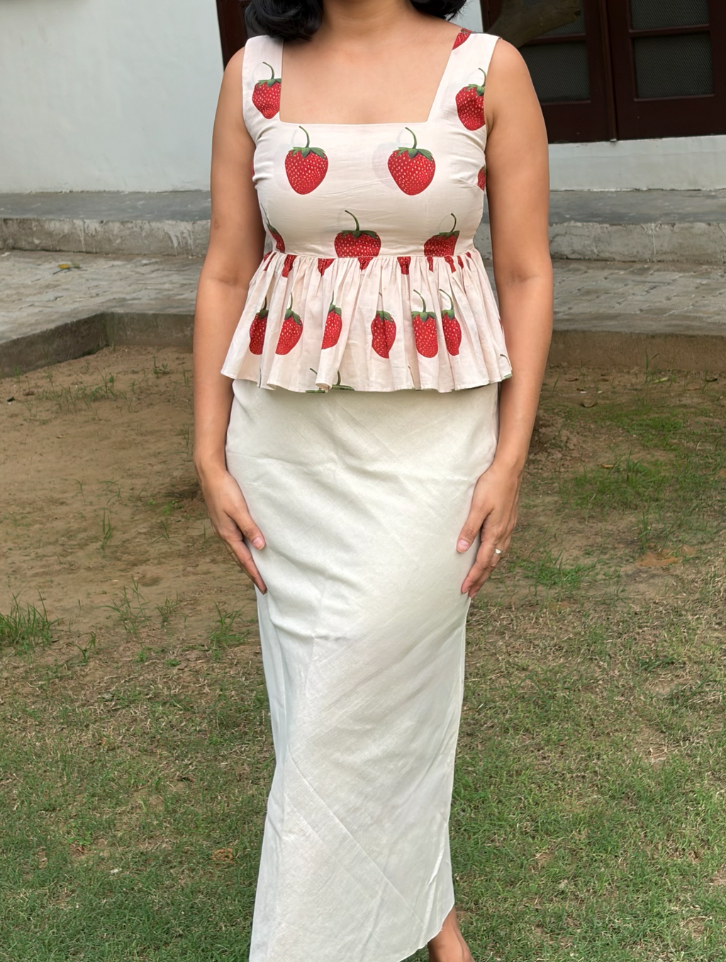Strawberry Cotton Top