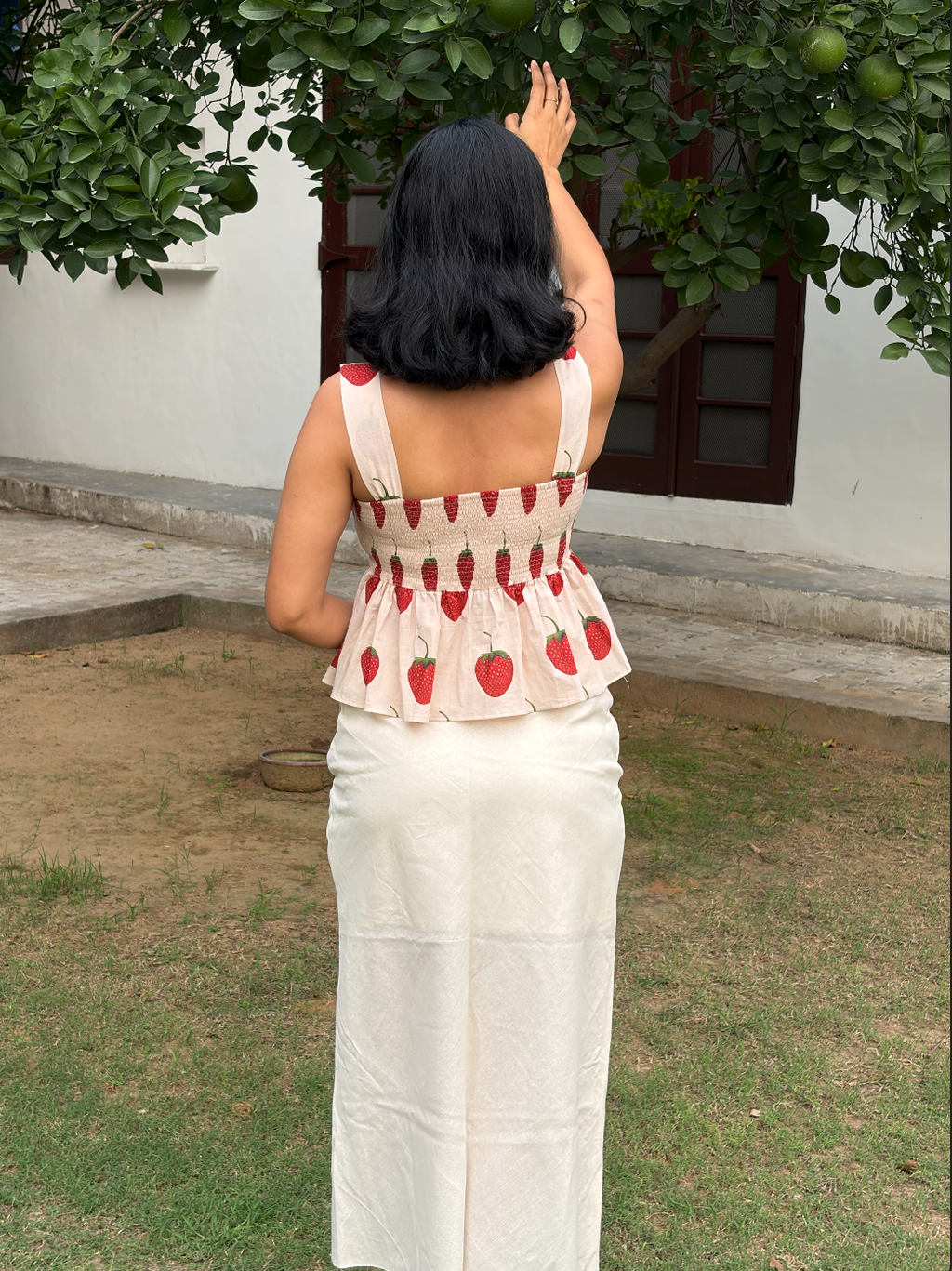 Strawberry Cotton Top