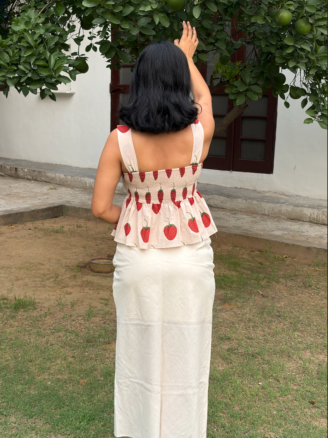 Strawberry Cotton Top